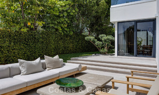 Instapklare, eigentijds-mediterrane nieuwe luxevilla te koop in een golfwijk van Marbella - Benahavis 798712 