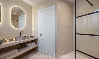 Instapklare, eigentijds-mediterrane nieuwe luxevilla te koop in een golfwijk van Marbella - Benahavis 798733 