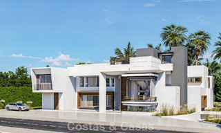 Exclusieve moderne villa in aanbouw te koop in Guadalmina Baja, Marbella 798830 