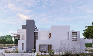 Exclusieve moderne villa in aanbouw te koop in Guadalmina Baja, Marbella 798833 