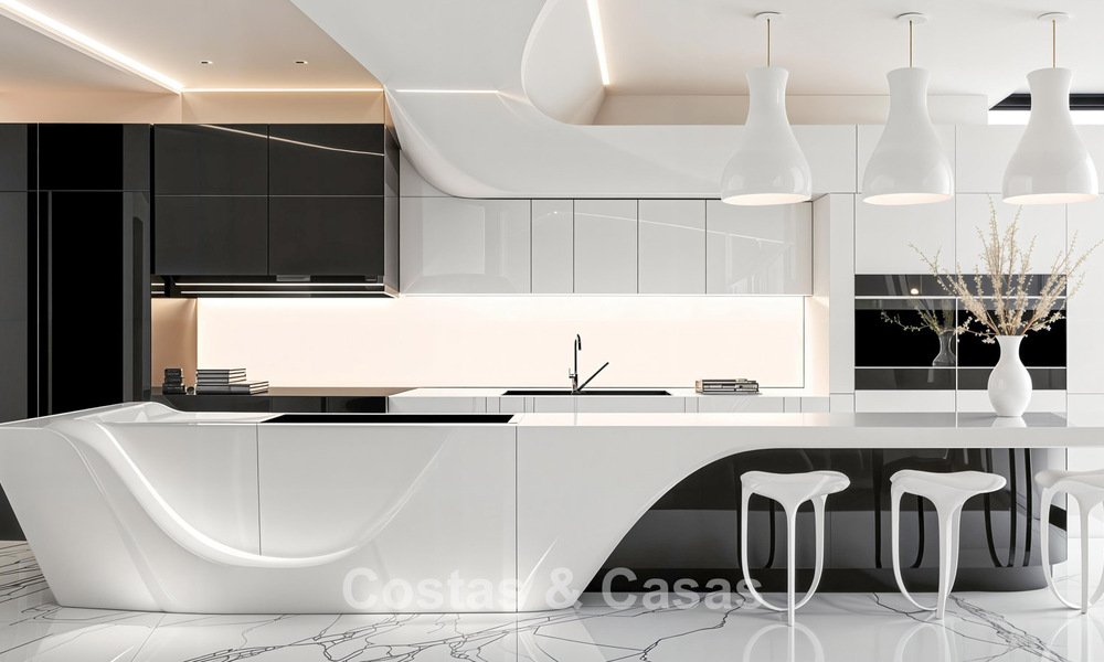 Exclusieve moderne villa met panoramisch uitzicht te koop in La Cala Golf, Mijas, Costa del Sol 798919