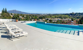 Geavanceerde luxevilla met panoramisch zeezicht te koop in de heuvels van Marbella - Benahavis 798929 