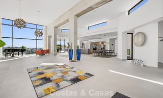 Geavanceerde luxevilla met panoramisch zeezicht te koop in de heuvels van Marbella - Benahavis 798937 