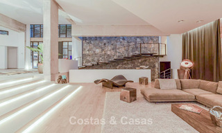 Geavanceerde luxevilla met panoramisch zeezicht te koop in de heuvels van Marbella - Benahavis 798943 