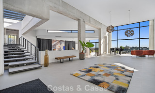 Geavanceerde luxevilla met panoramisch zeezicht te koop in de heuvels van Marbella - Benahavis 798954 