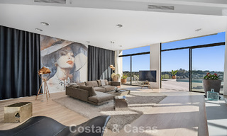Geavanceerde luxevilla met panoramisch zeezicht te koop in de heuvels van Marbella - Benahavis 798958 