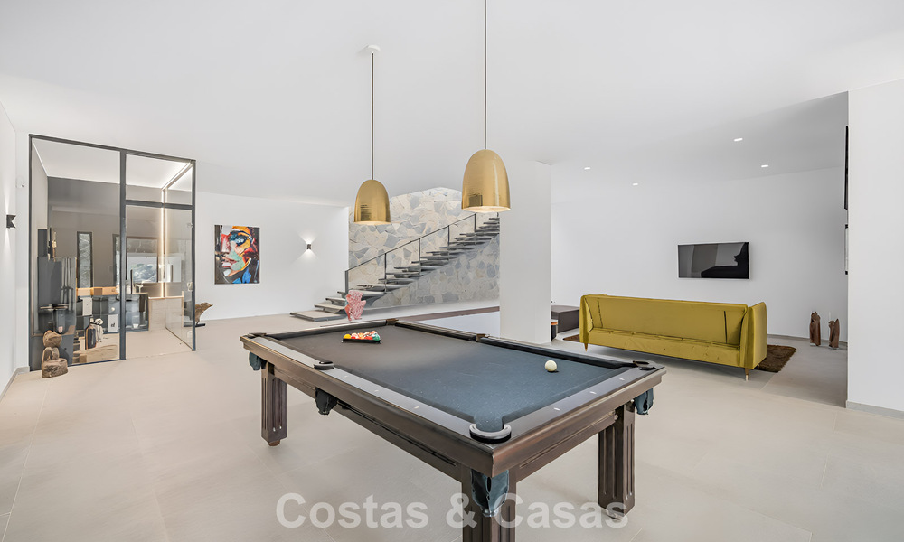 Geavanceerde luxevilla met panoramisch zeezicht te koop in de heuvels van Marbella - Benahavis 798971