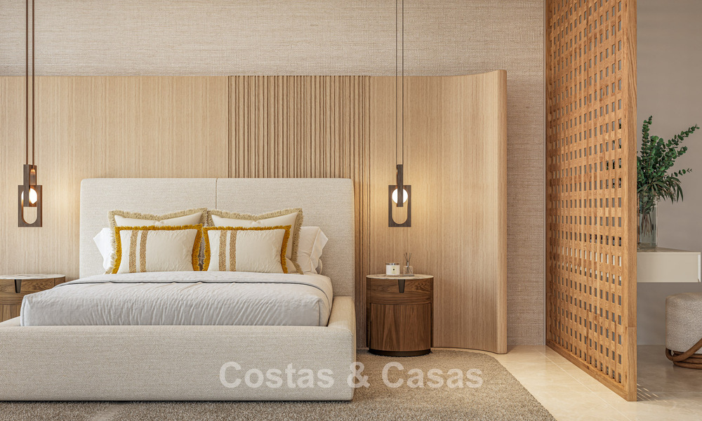 Luxe designervilla met panoramisch zeezicht te koop in een gated golfresort in Marbella - Benahavis 799031