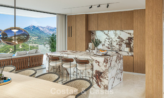 Luxe designervilla met panoramisch zeezicht te koop in een gated golfresort in Marbella - Benahavis 799037 