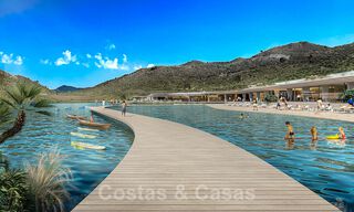 Luxe designervilla met panoramisch zeezicht te koop in een gated golfresort in Marbella - Benahavis 799048 