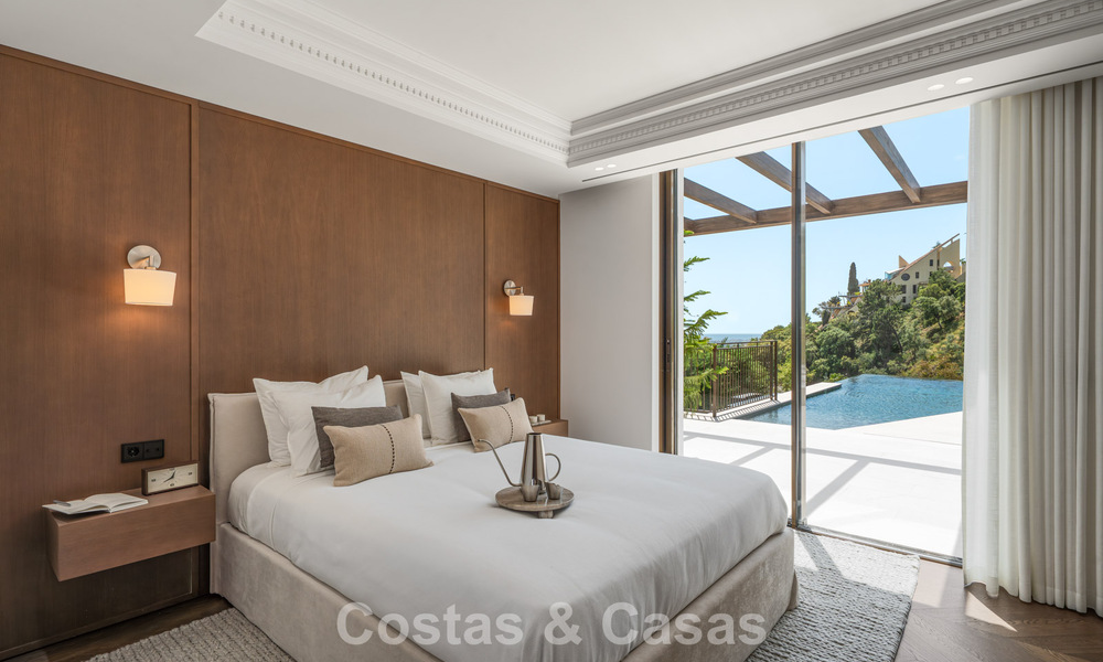 Royale villa in een eigentijdse, Mediterrane bouwstijl te koop in een afgeschermde urbanisatie in Marbella - Benahavis 799078