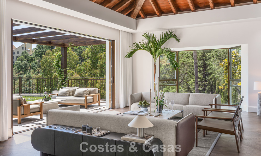 Royale villa in een eigentijdse, Mediterrane bouwstijl te koop in een afgeschermde urbanisatie in Marbella - Benahavis 799087