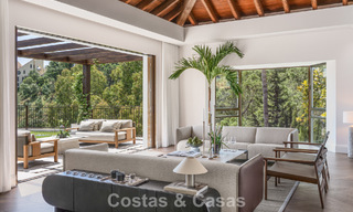 Royale villa in een eigentijdse, Mediterrane bouwstijl te koop in een afgeschermde urbanisatie in Marbella - Benahavis 799087 