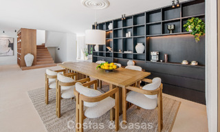 Instapklare, hedendaagse Mediterrane villa te koop grenzend aan de golfbaan van Las Brisas in Nueva Andalucia, Marbella 799132 