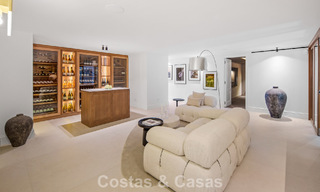 Instapklare, hedendaagse Mediterrane villa te koop grenzend aan de golfbaan van Las Brisas in Nueva Andalucia, Marbella 799150 