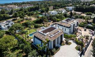 Nieuwe, moderne, architectonische villa met adembenemend zeezicht te koop op Marbella’s Golden Mile 799284 