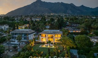 Nieuwe, moderne, architectonische villa met adembenemend zeezicht te koop op Marbella’s Golden Mile 799285 