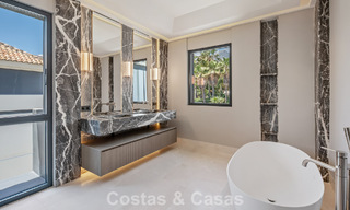 Nieuwe, moderne, architectonische villa met adembenemend zeezicht te koop op Marbella’s Golden Mile 799294 