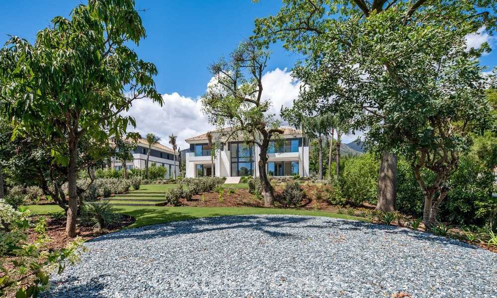 Nieuwe, moderne, architectonische villa met adembenemend zeezicht te koop op Marbella’s Golden Mile 799334