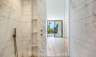 Nieuwe, moderne, architectonische villa met adembenemend zeezicht te koop op Marbella’s Golden Mile 799354 