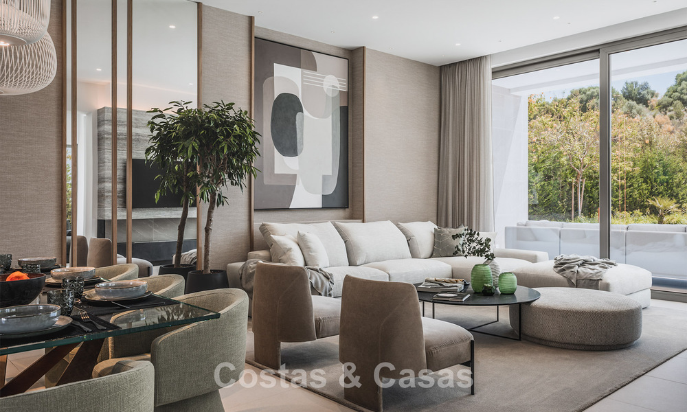 Stijlvolle hedendaagse villa te koop op de New Golden Mile tussen Marbella en Estepona 799483