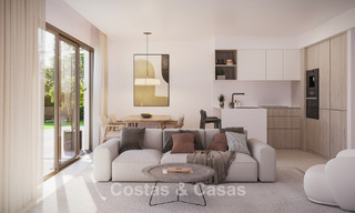 Lancering! Modernistische nieuwbouwappartementen met zeezicht te koop in het centrum van Estepona 799548 