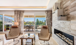 Gerenoveerd, frontline golf appartement te koop dicht bij alle voorzieningen in Guadalmina Alta en San Pedro, Marbella 799720 