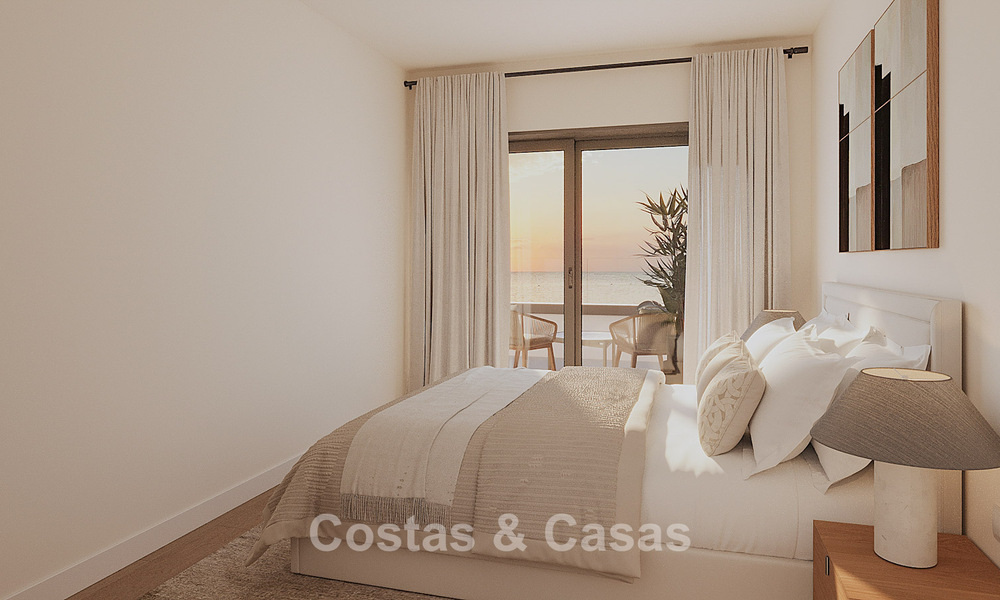 Lancering! Eerstelijnsstrand, luxe appartementen en rijwoningen met zeezicht te koop nabij Sotogrande, Costa del Sol 799737