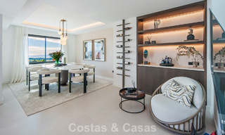 Hoogwaardig gerenoveerd penthouse met spectaculair zeezicht te koop in Marbella - Benahavis 800049 