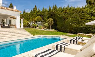 Prachtig, eigentijds gerenoveerde, Andalusische villa met panoramisch zeezicht te koop in Sotogrande, Costa del Sol 799878 