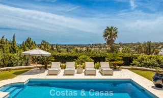 Prachtig, eigentijds gerenoveerde, Andalusische villa met panoramisch zeezicht te koop in Sotogrande, Costa del Sol 799879 