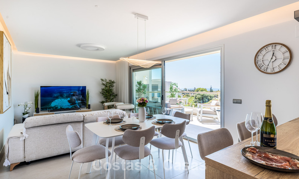 Zeer lichtrijk appartement met ruim loungeterras te koop in La Cala Golf in Mijas, Costa del Sol 799957