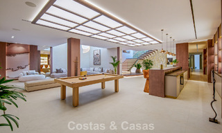 Hedendaagse design villa met panoramisch uitzicht te koop in Nueva Andalucia’s golfvallei, Marbella 800092 