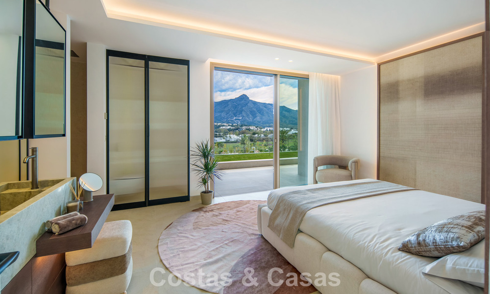 Hedendaagse design villa met panoramisch uitzicht te koop in Nueva Andalucia’s golfvallei, Marbella 800151