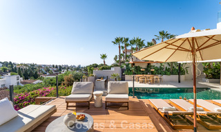 Modern, gerenoveerd luxevilla met prachtig uitzicht te koop in Nueva Andalucia, Marbella 800347 
