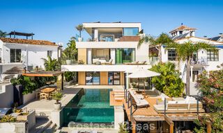 Modern, gerenoveerd luxevilla met prachtig uitzicht te koop in Nueva Andalucia, Marbella 800364 