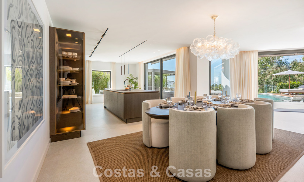 Moderne mediterrane luxevilla te koop in een afgeschermde community in Marbella - Benahavis 800423