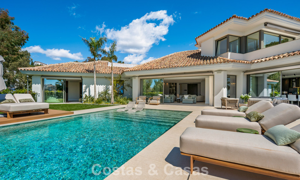 Moderne mediterrane luxevilla te koop in een afgeschermde community in Marbella - Benahavis 800460