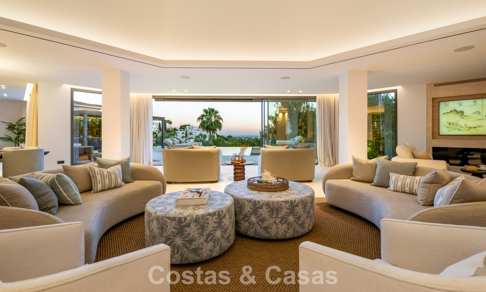 Moderne mediterrane luxevilla te koop in een afgeschermde community in Marbella - Benahavis 800487