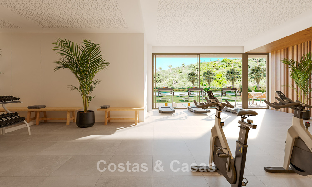 Nieuwe, contemporaine golfappartementen met zeezicht te koop nabij Sotogrande, Costa del Sol 800699