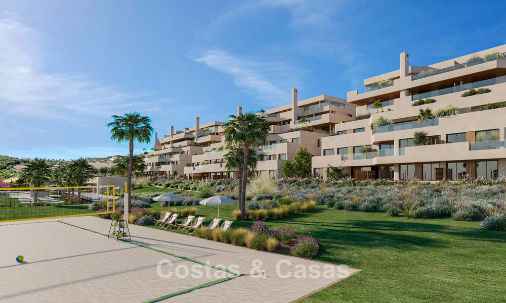Nieuwe, contemporaine golfappartementen met zeezicht te koop nabij Sotogrande, Costa del Sol 800707