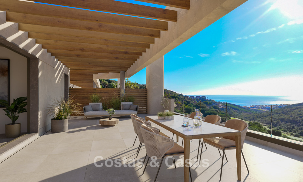 Nieuwe, contemporaine golfappartementen met zeezicht te koop nabij Sotogrande, Costa del Sol 800709