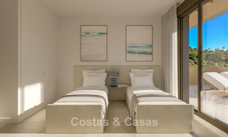 Nieuwe, contemporaine golfappartementen met zeezicht te koop nabij Sotogrande, Costa del Sol 800718 