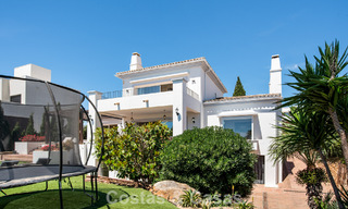 Ruime familievilla in een moderne Spaanse bouwstijl en adembenemend zeezicht te koop in Manilva, Costa del Sol 800664 