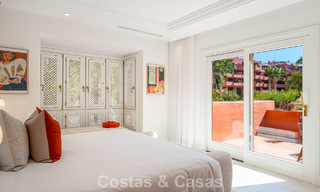 Exclusief duplex penthouse te koop aan het strand op de New Golden Mile tussen Marbella en Estepona 800769 