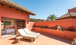 Exclusief duplex penthouse te koop aan het strand op de New Golden Mile tussen Marbella en Estepona 800788 