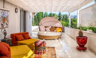 Hoogwaardig duplex penthouse te koop in een felbegeerd golfcomplex in Nueva Andalucia, Marbella 801015 