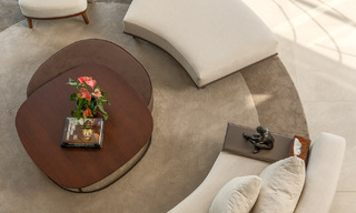 Indrukwekkende luxevilla met moderne minimalistische architectuur te koop in de heuvels van Oost-Marbella 801155 