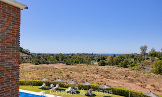 Prachtig 3-slaapkamer penthouse te koop met ruim dakterras in een golfomgeving van Marbella - Benahavis 801338 
