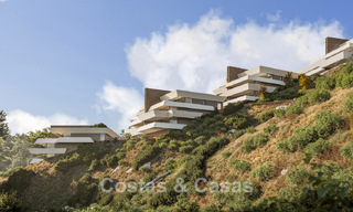 Innovatieve nieuwbouwwoningen met panoramisch zeezicht te koop in Benalmadena, Costa del Sol 801461 